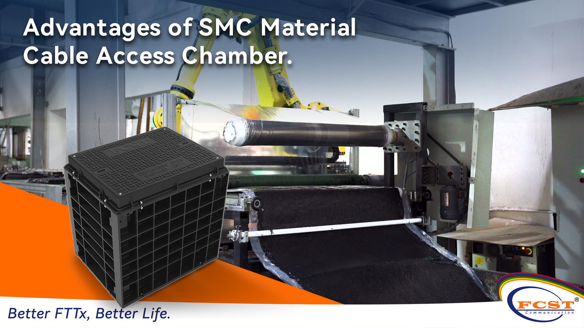 Advantages of SMC Material Cable Access Chamber
