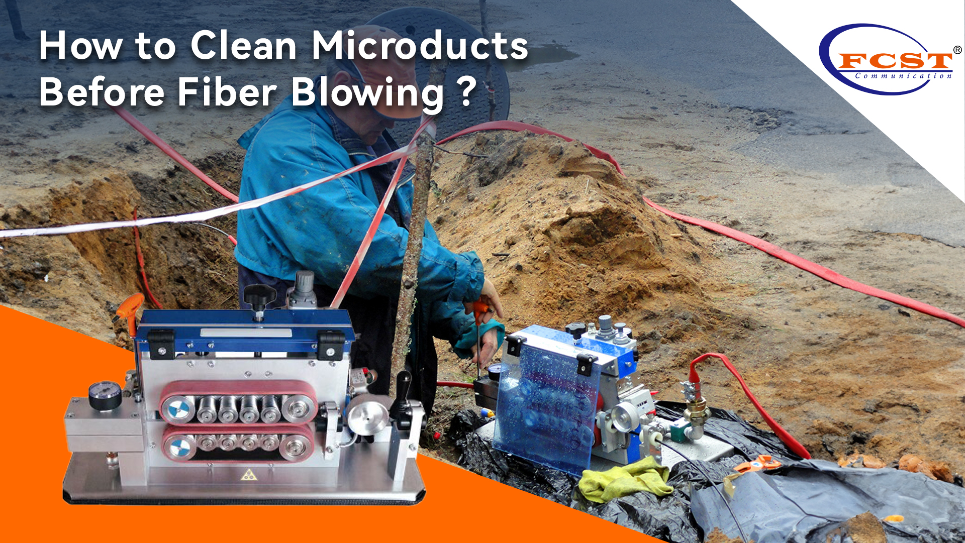 How to Clean Microducts Before Fiber Blowing?
