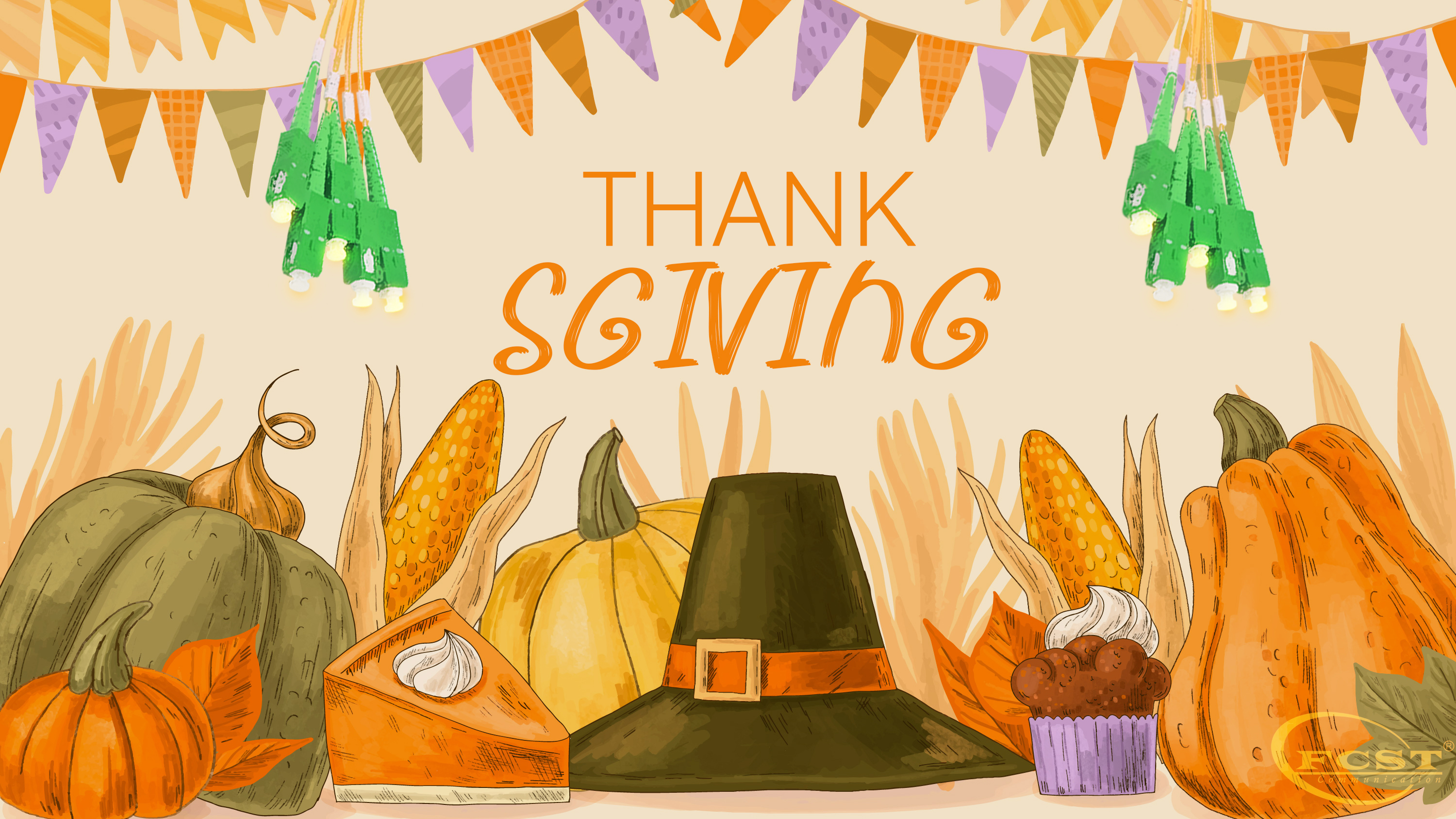 FCST wish you a happy Thanksgiving Day!
