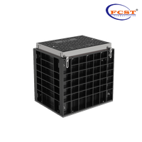 FCST-TH-SMC01 FRP Reinforced Plastic Fiberglass Electrical & Communications Stormwater SMC Manhole Chamber Box